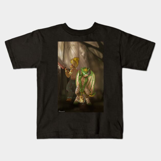 war torn Kids T-Shirt by venauva